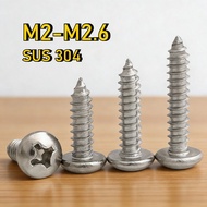 [YMH-G1] Phillips Pan Head Self Tapping Screw /Screw Plastic Wood| SUS 304 Stainless Steel  | Skru B