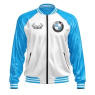 BMW Motor Sport Leather Bomber Jacket Fashion Jacket