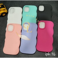 Macaron case iphone 16 pro max 16 pro 16 plus 16 macaron wave case color