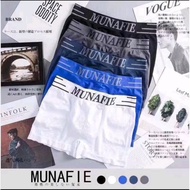 Celana Dalam Pria Boxer Munafie CD Laki Dewasa Remaja Kolor Import Gro