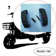 E-Bike Brake Pad – 3 Wheel Bike, 160mm (1 Pc)
