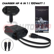 HP CHARGER 4-IN-1hp (100 WATT)