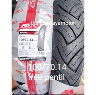 BAN TUBLES MATIC FDR SPORT XR EVO VARIAN UKURAN (80/90 RING 14) (90/90 RING 14) (80/80 RING 14) (90/80 RING 14) (100/80 RING 14) (110/80 RING 14) (100/70 RING 14) BAN BATU TAHUN 2023FREE PENTILPRODUK ORIGINAL