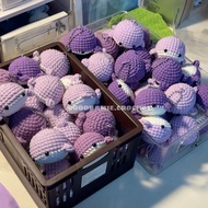 | Real photo | Whale wool keychain_IpurpleU whale