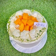 自取 芒果奶酪蛋糕 鑠甜點 甜點 公版蛋糕 芒果蛋糕 生日蛋糕 蛋