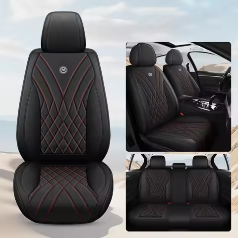 5 Seat High Quality Leather Car Seat Covers For citroen ds5 toyota bz4x outlander xl dfsk glory 580 