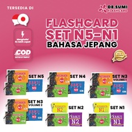 JLPT KANJI FLASHCARD SET, VOCABULARY, JAPANESE LANGUAGE SENTENCE PATTERN JLPT N5 JLPT N4 JLPT N3