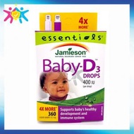 Jamieson - BABY-D 初生嬰兒 維他命 D3 360 滴液 [平行進口] 此日期前最佳:2025年04月30日
