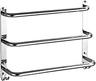 Towel Rack With Hook Towel Rack With Three Rods SuS Stainless Steel,Bathroom Wall-Mounted Towel Rack