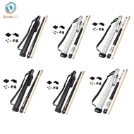 Dovewill Pool Cue Stick Chinese Black 8 Ball Segmented with Three Finger Glove Full Size 57" Wooden 