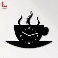 Lovoski Wall Clock Decoration Minimalism Mute for Restaurant Drawing Room Farmhouse