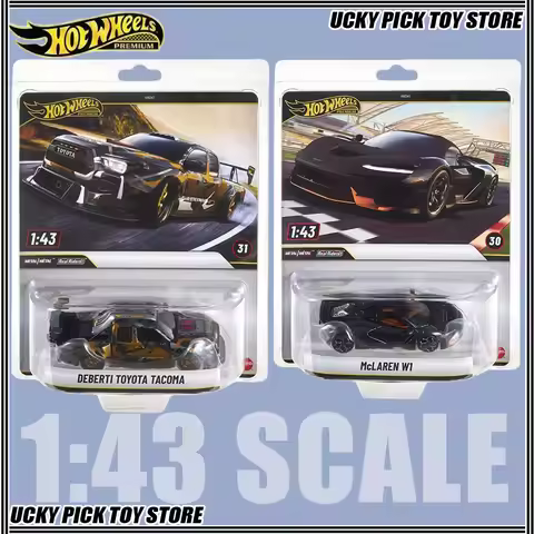 Hot Wheels Car Culture 1:43 Scale Car Model Deberti Toyota Tacoma Porsche GT3-Rs Mclaren W1 1969 Cam