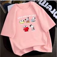 KATUN Women's Premium Cotton T-Shirt KS631 Size SML XL 2XL 3XL 4XL 5XL - Snoopy Edition cotton t shi