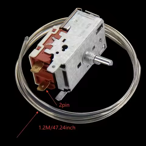 K50-P1125 Refrigerator Thermals Thermostat Temperature Switch Controller for Fridge/Freezer Accessor