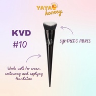 🇲🇾KVD 10 Foundation Brush Kat Von D Contour Berus Lembut High Qualiti