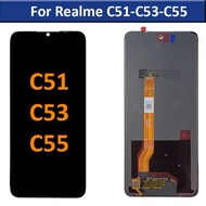 LCD TOUCHSCREEN REALME C53 C51 C51S REALME NOTE 50 BLACK Original