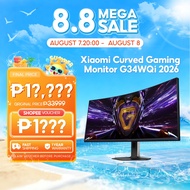 Xiaomi Curved Gaming Monitor G34WQi 2026 180Hz High Refresh Rate HDR400
