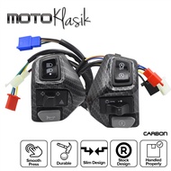 ۞AEROX 155 V1 / MIO i125 HANDLE SWITCH SET (LEFT & RIGHT) FOR YAMAHA AEROX V1 / MIO i125 / M3 MOTORC