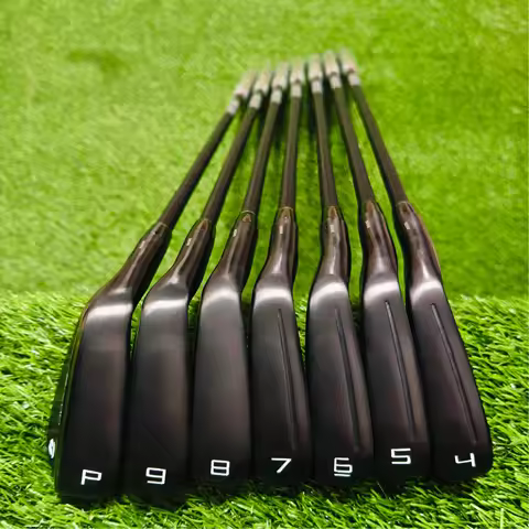Golf Left Hand Iron P7 Fifth Generation Left Hand Iron or Right Hand, Made of Black or Silver Soft I