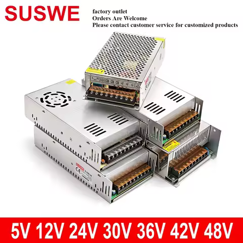 36V48V Switching Power Supply 7A10A11A13.8A16.7AA20A22.2A33A High Power 360W400W500W600W720W800W1000