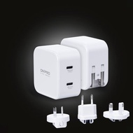 出國必備【ONPRO】30W 雙孔Type-C 萬國 急速USB充電器