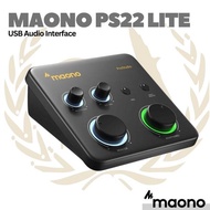Maono Ps22 Lite Usb Audio Interface - Soundcard Recording