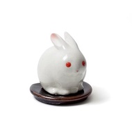 日本【松榮堂】香爐【白兔】