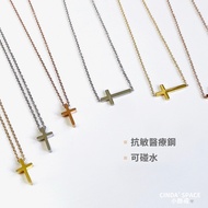 Cross Short Chain Girls Necklace Cross Necklace