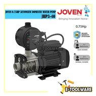 Joven JHP3-40 Automatic Domestic Water Pump (0.75HP)