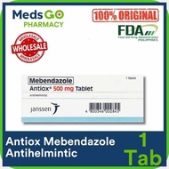 HLD#ANTIOX,Z,1,i[Tablet,F[Mebendazole+bm@500mg+eo@-,nY[Antihelmintic,CL[for Human, Deworm