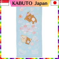 Face Towel Rilakkuma pile dye print【Direct from Japan】
