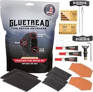 GlueTread Complete Off-Road Tire Repair Kit | Repair Any Kind of Tire Puncture | Includes Sidewall T