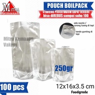 STANDING POUCH BOILPACK 250G KEMASAN PLASTIK REBUS TAHAN PANAS KPACK
