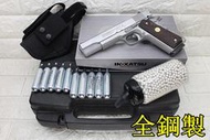 鋼製 INOKATSU COLT M1911 手槍 CO2槍 銀 優惠組F 井勝 1911 柯特 MEU 45手槍