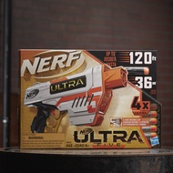 Nerf Ultra Five Blaster, 4-Dart Internal Clip, 4 Nerf Ultra Darts, Compatible Only with Nerf Ultra D