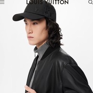 Topi LV Louis Vuitton Monogram Mesh Baseball Cap Original Product