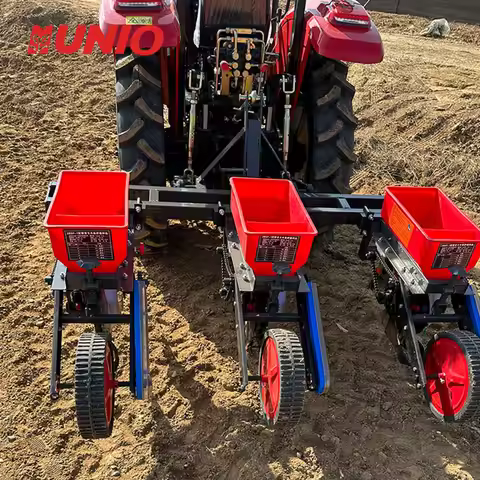 【Hot】Farm Machinery Seeder Three Point Hanging 3 4 Row Corn Planter/corn Precision Planter Matched w