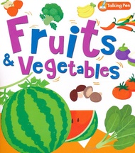 Bundanjai (หนังสือ) Fruits Vegetables (ใช้ร่วมกับ MIS Talking Pen)