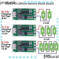 YNATURAL Step Up Board 7.4V 11.1V 14.8V Durable 18650 2S 3S 4S