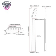 Muslady Bass Guitar Neck Canadian Maple 21 Fret Fretboard Musical Instrument Accessories for TL