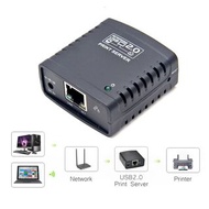 USB 2.0 LRP Print Server Share a LAN Ethernet Networking Printer Power Adapter USB HUB 100Mbps Netwo