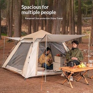 Tent for Camping Waterproof Outdoor Camping Tent 3-6 Person Automatic Tent Sunshade UV Protection