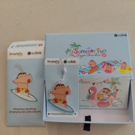 Shin Chan LED Ezlink Charm and Ezlink card set