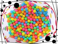[ZENISWELL]Fashion Baby Kids Portable Hexagon Ocean Toy Ball Pit Pool Game Play Tent (Size: 120 cm、