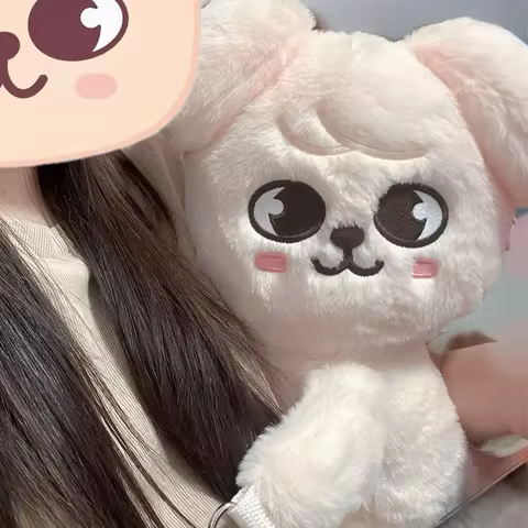 New SKZOO Stray Kids Plush Animal Crossbody Bag K-POP Incheon Pop Up Surrounding Children Adult Birt