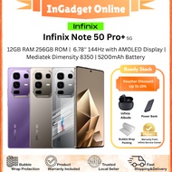 [PROMO] INFINIX NOTE 50 PRO+ 5G | Dimensity 8350 |  5200mAh Battery 100W Charging | Original Set
