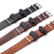 Strap Nato LeatherTALI Casio G-Shock GA-100 GA-110 DW-5600 6900 GM-2100 Full Set Tools Leather Nato 