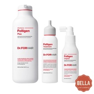Dr. For Hair Folligen PLUS Shampoo 500ml/ Folligen Treatment 200ml / Folligen Tonic 120ml