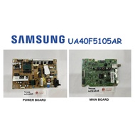 SAMSUNG LED TV UA40F5105AR 40F5105AR 40F5105 Power Board L42S1N_DDY BN44-00645B Main Board BN41-0193