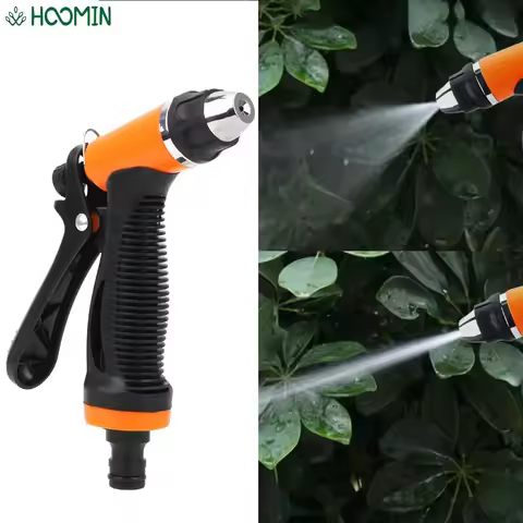 High Pressure Garden Spray Gun, Water Sprayer for Car Wash, Plant Watering, Adjustable Sprinkle Nozz